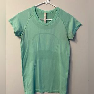 Lululemon Swiftly Tech Short Sleeve Mint Green Sz 8